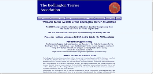 Bedlington Terrier Association (UK)
